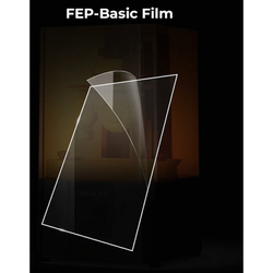 Release film kit 200×140×0.15 FEP transparent V0 5PCS/ HALOT-R6, HALOT-ONE and screen below 6.6 inch resin 3D printers