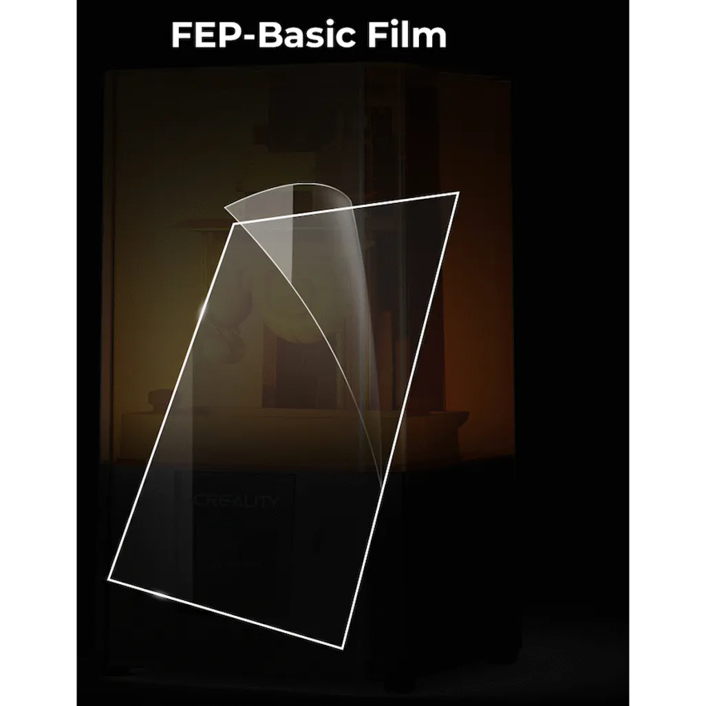 Release film kit 200×140× 0.15FEP transparent V0 3PCS/ HALOT -R6, HALOT-ONE and screen below 6.6 inch resin 3D printers