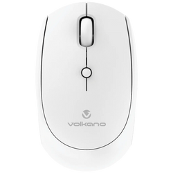 Volkano Talc Wireless Mouse – Black | Ergonomic Wireless Office Mouse
