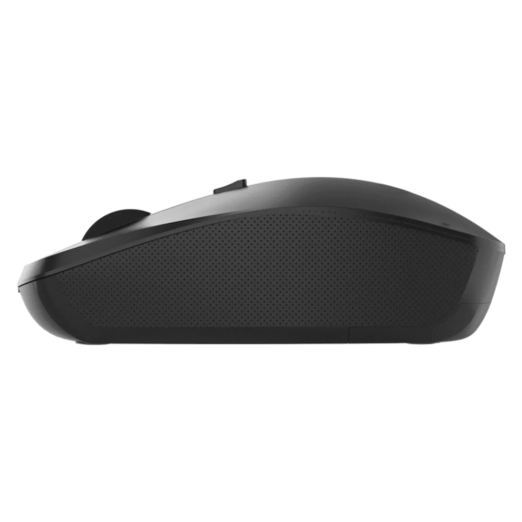 Volkano Granite Series Rechargeable Wireless Mouse – Black | USB-C Wireless Mouse