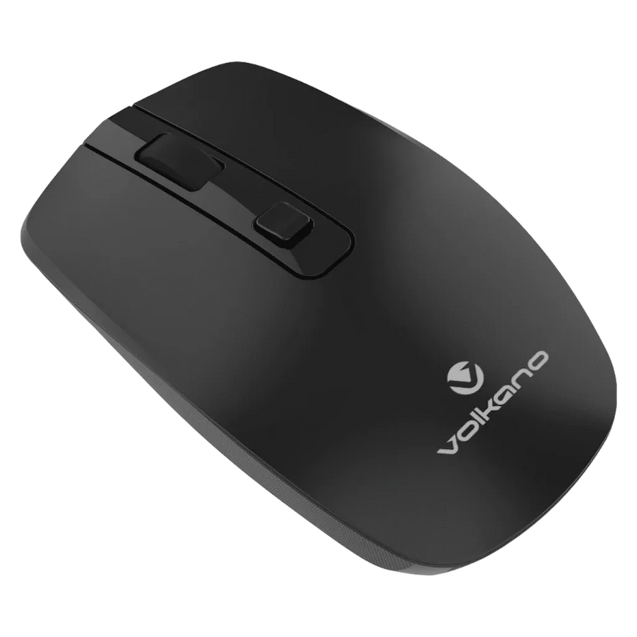 Volkano Granite Series Rechargeable Wireless Mouse – Black | USB-C Wireless Mouse