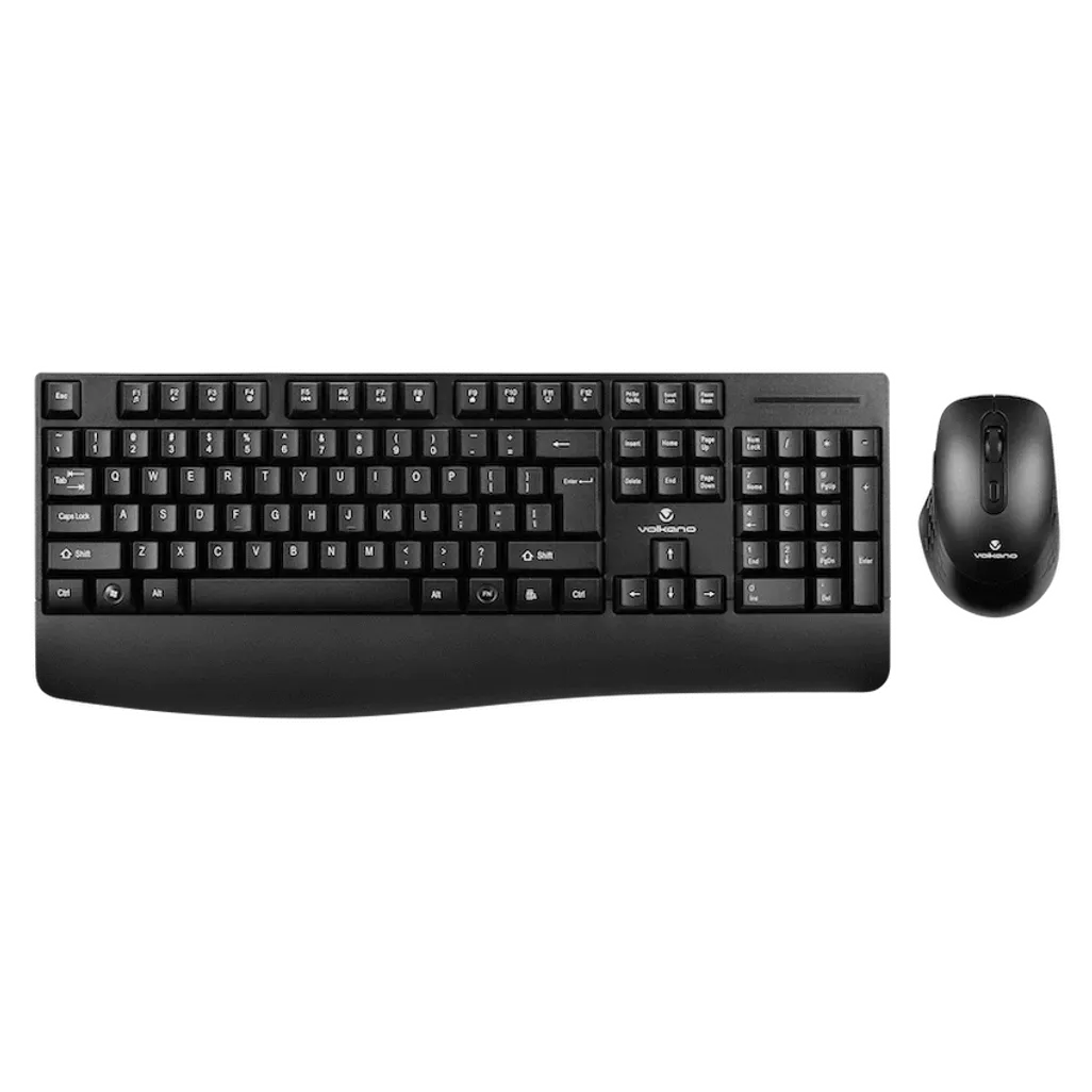 Volkano Meteor Wireless Keyboard and Mouse Combo – Ergonomic Office Set