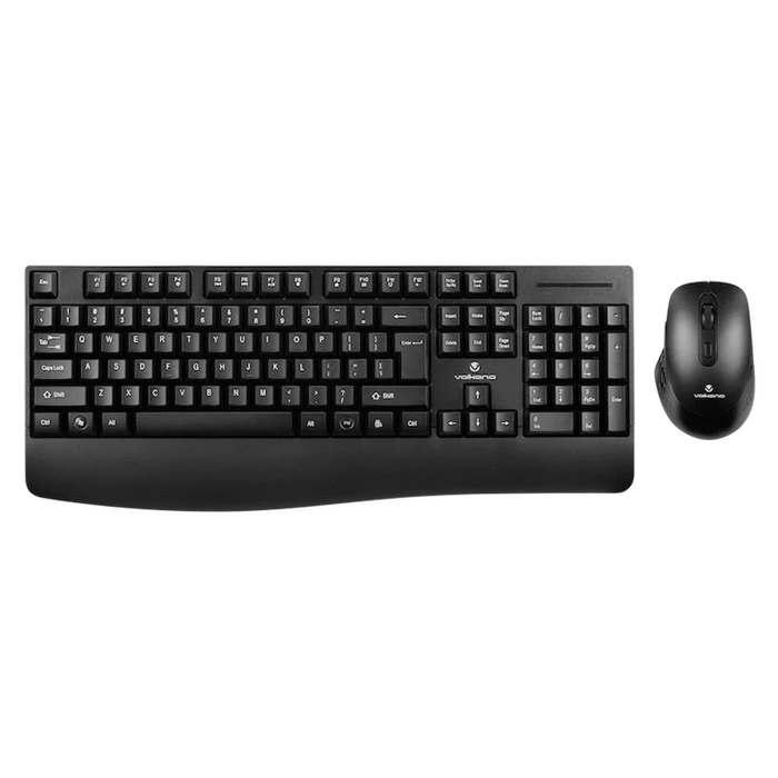 Volkano Meteor Wireless Keyboard and Mouse Combo – Ergonomic Office Set