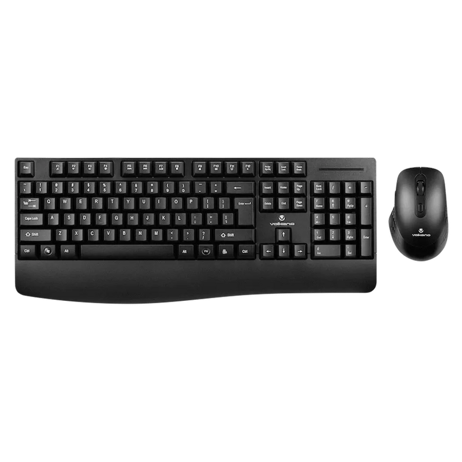 Volkano Meteor Wireless Keyboard and Mouse Combo – Ergonomic Office Set