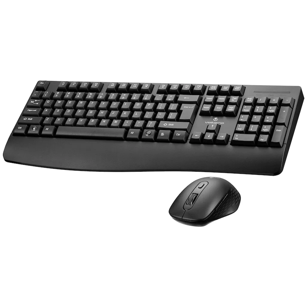 Volkano Meteor Wireless Keyboard and Mouse Combo – Ergonomic Office Set