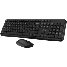 Volkano Opal Series Wireless Keyboard and Mouse Combo – Black