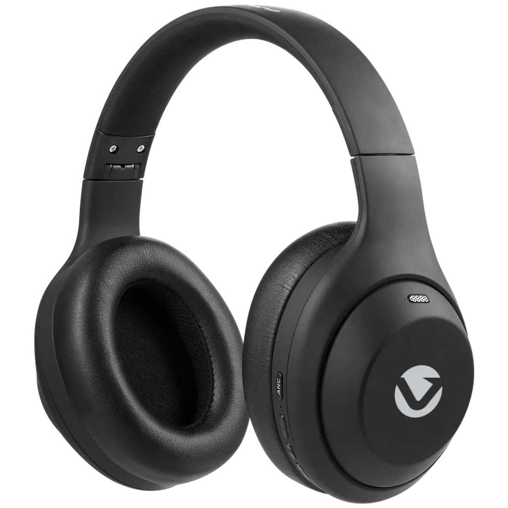 Volkano SoundSweeper Series Active Noise Cancelling Bluetooth Headphones – Black