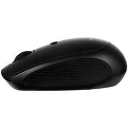 Volkano Talc Wireless Mouse – Black | Ergonomic Wireless Office Mouse