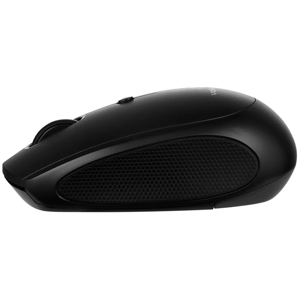 Volkano Talc Wireless Mouse – Black | Ergonomic Wireless Office Mouse