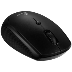 Volkano Talc Wireless Mouse – Black | Ergonomic Wireless Office Mouse