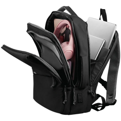 Volkano Under-Seat Traveller Backpack Black | 15.6" Laptop Travel Backpack